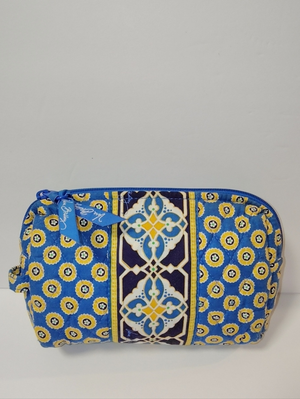 Vera Bradley Cool Keeper Insulated Lunch Bag and Cosmetic Bag Set Riviera Blue - Picture 3 of 11